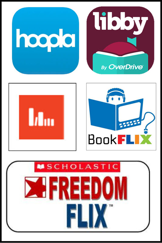 Collage of app icons for the FCPL services available