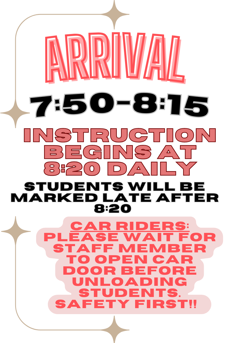 arrival 7:50-3:15